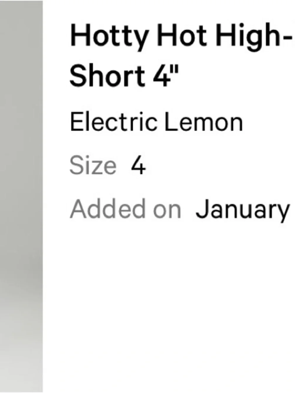 Lululemon Hotty Hot High-Rise Lined Short 4